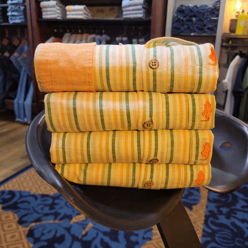 Passe Croisée | CHL RAYE VERT SAPIN C015