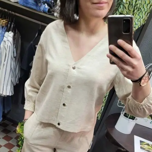 Passe Croisée | BLOUSE BEIGE 514