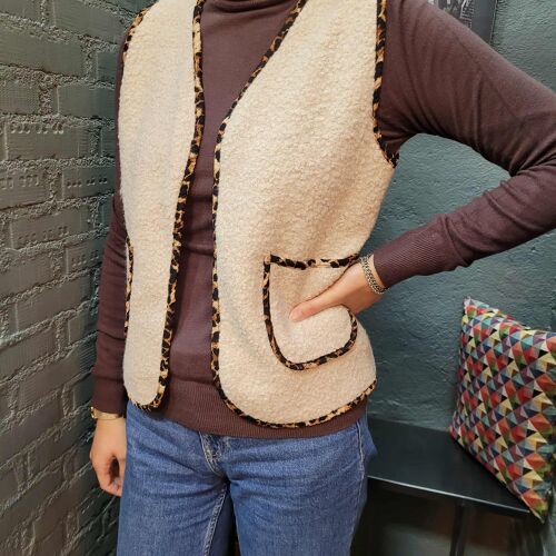 Passe Croisée | SANS MANCHES MOLLETON 