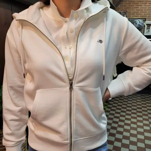 Passe Croisée | SWEAT ZIP CAPUCHE 