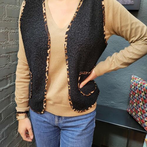 Passe Croisée | SANS MANCHES MOLLETON 